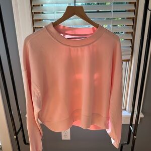 Lululemon softstreme oversized cropped crew